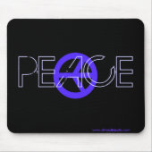 Blue Peace Mousepad (Vorne)