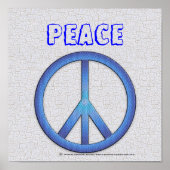 Blue Peace Poster (Vorne)