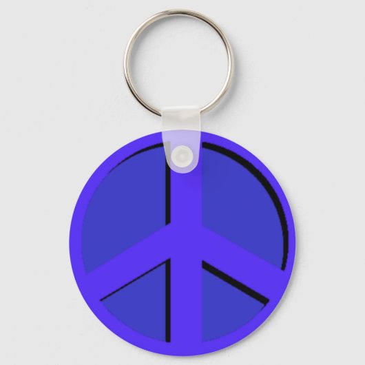 Blue Peace Schlüsselanhänger (Vorderseite)