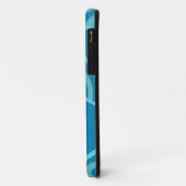 Blue Peace Sign Design Case-Mate iPhone Hülle (Hinten/Links)
