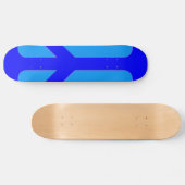 Blue Peace Skateboard (Horizontal)