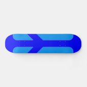 Blue Peace Skateboard (Horizontal)
