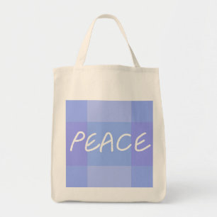 Blue Peace Tote Bag Tragetasche