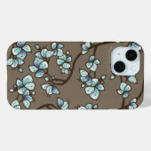 Blue Peach Cherry Blossom Parco Tassino Case-Mate iPhone Hülle (Rückseite (Horizontal))