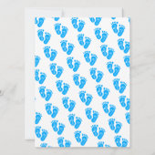 Blue Peacock Baby Showcard (Rückseite)