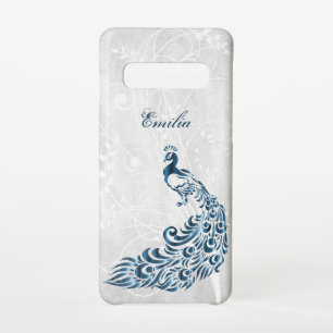 Blue Peacock Personalisiert Samsung Galaxy Case Samsung Galaxy S10 Hülle