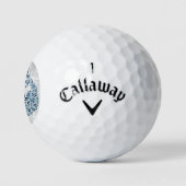 Blue Peacock Personalisierte Golfplätze Golfball (Logo)