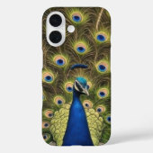 Blue Peacock Phone Case (Rückseite)