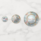 Blue Pearl Butterfly Konfetti (Vorderseiten)