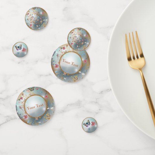 Blue Pearl Butterfly Konfetti (Gruppe)