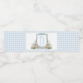 Blue Pelican Baby Dusche Wasserflaschen Labels Wasserflaschenetikett (Einzelnes Label)