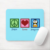 Blue Penguin Mousepad (Mit Mouse)