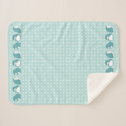 Blue Penguin Sherpadecke (Vorderseite (Horizontal))