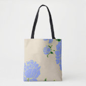Blue Peonies Tasche (Vorderseite)