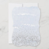 Blue Peony werden Sie meine Bridesmaid-Einladungen Einladung (Rückseite)