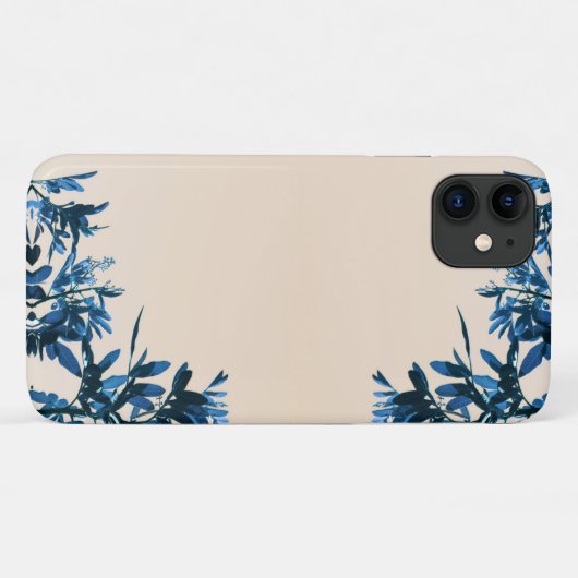 Blue Pepper Tree Blätter iPhone 11 Fall Case-Mate iPhone Hülle (Rückseite (Horizontal))