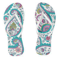 Blue Persian Boteh Paisley Pattern woman Drehte Fl