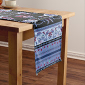 Blue Persian Carpet Kurzer Tischläufer (Beispiel)