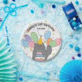 Blue Persian Cat Birthday Party Paper Teller (Party)