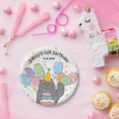 Blue Persian Cat Birthday Party Paper Teller (Party)