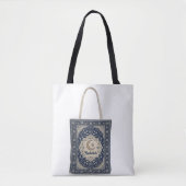 Blue Persian Rug with Mashallah text.  Tasche (Vorderseite)
