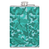 Blue Persian Tarnung Flachmann (Rückseite)