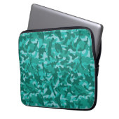 Blue Persian Tarnung Laptopschutzhülle (Vorderseite Links)