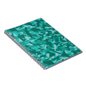 Blue Persian Tarnung Notizblock (Rechte Seite)