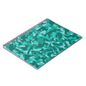 Blue Persian Tarnung Notizblock (Linke Seite)