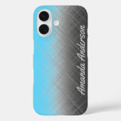 BLUE - personalisierbar Case-Mate iPhone Hülle (Rückseite)