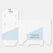 Blue Personalisiert Baby Boy Dusche Geschenkschachtel (Ungefaltet)