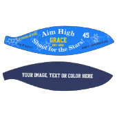 Blue Personalisiert Name Team Stars Basketball (Panele)