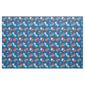 Blue Personalisierter Pop Art OOF! POW! 💥 🦸 Comi Stoff (Fat Quarter (45,7 x 55,9 cm))