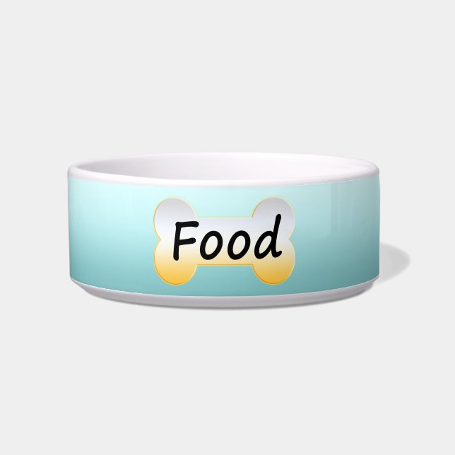 Blue Pet Keramik Food Bowl Napf (Vorderseite)