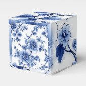 Blue Petal Cube Geschenkboxen Geschenkschachtel (Vorderseite)