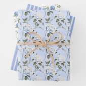 Blue Petal Symphony 3 Geschenkpapier Set (Beispiel)
