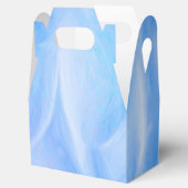 Blue Petals Gable Favor Box Geschenkschachtel (Geöffnet)