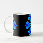 Blue Petals Kaffeetasse (Links)