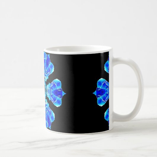 Blue Petals Kaffeetasse (Rechts)