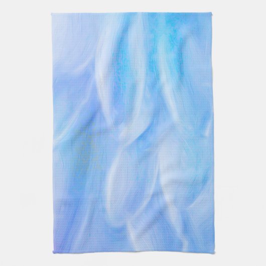 Blue Petals Kitchen Handtuch 16" x 24" (Vertikal)