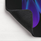 Blue Petals Update Sticker Mousepad (Ecke)