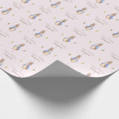 Blue Peter der Rabbit Beatrix Potter Bunny Geschenkpapier (Ecke)