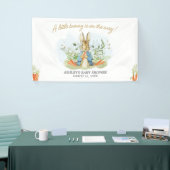 Blue Peter Rabbit Baby Dusche Banner (Messeveranstaltung)
