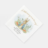 Blue Peter Rabbit Baby Dusche Serviette (Ecke)