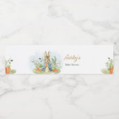 Blue Peter Rabbit Baby Dusche Wasserflaschenetikett (Einzelnes Label)