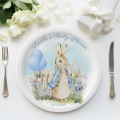 Blue Peter Rabbit Baby Duschgeschirr Pappteller