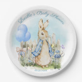 Blue Peter Rabbit Baby Duschgeschirr Pappteller (Vorderseite)