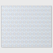 Blue Peter Rabbit Boy Baby Dusche Geschenkpapier (Flach)