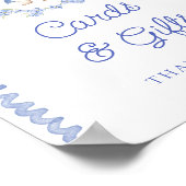 Blue Peter Rabbit Boy Kinderduschkarten und Gesche Poster (Ecke)