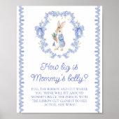 Blue Peter Rabbit Wie groß ist Mama's Bauch Poster (Vorne)